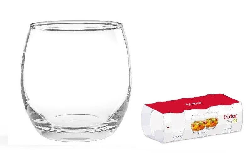 11 1/2 oz. Beverage/Stemless Wine Glass Set of 6