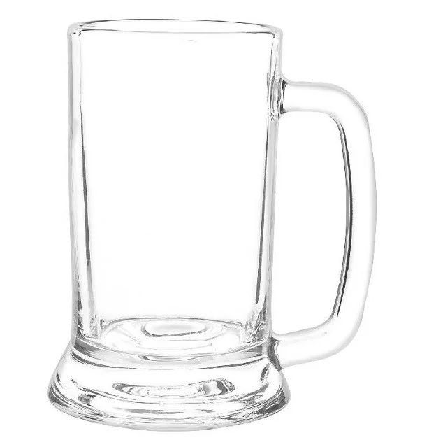15 1/2 oz Beer Mug Glass