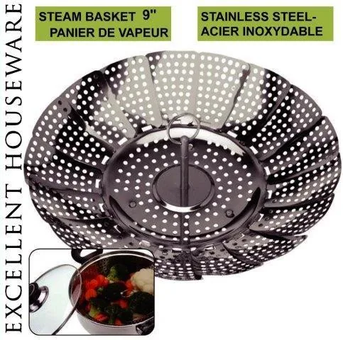 Steamer Basket Insert S/S 9"