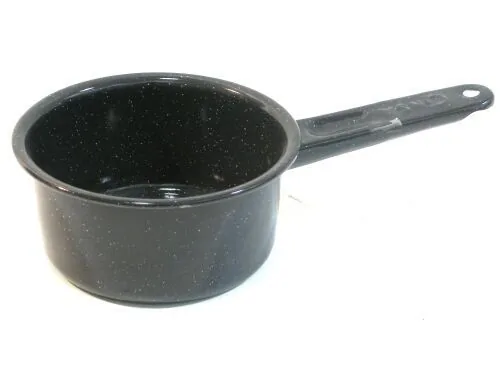 1qt Enamel Saucepan