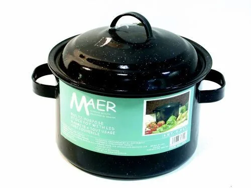 4 qt Enamel Stock Pot