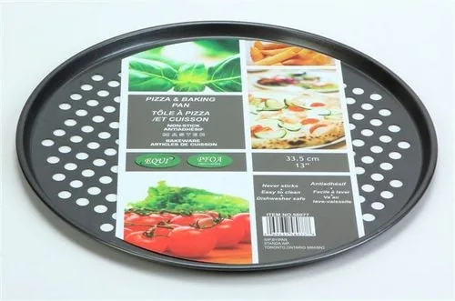 12" Pizza Pan with Holes Round-Non-Stick