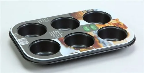 6 Cup Muffin Pan-Non-Stick
