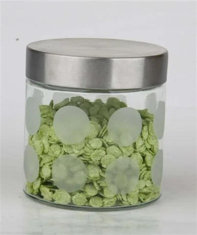 Glass Jar W/ Screw Top Lid-800ml/0.8L
