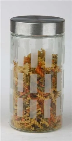 Glass Jar W/ Screw Top Lid-1700ml/1.7L