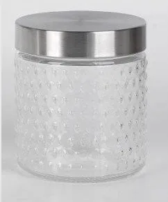 Glass Jar W/ Screw Top Lid-800ml/0.8L