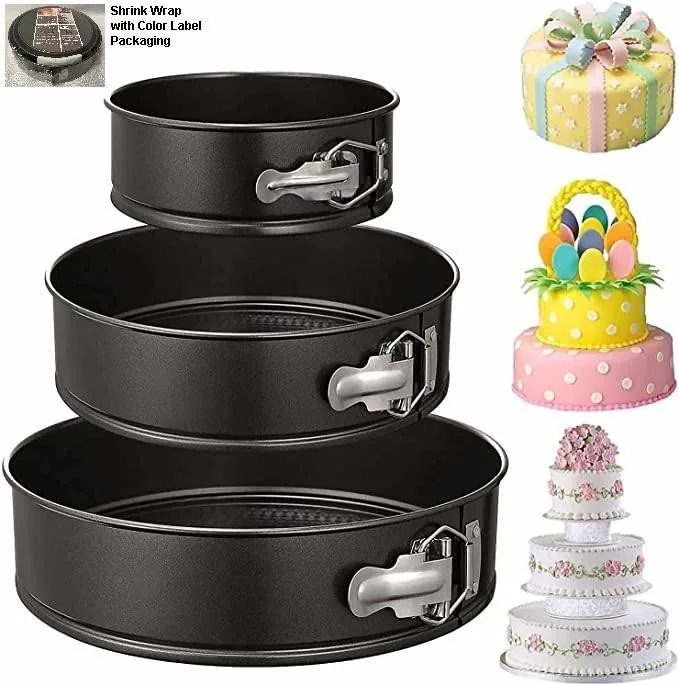 3pc Spring Form Cake Set