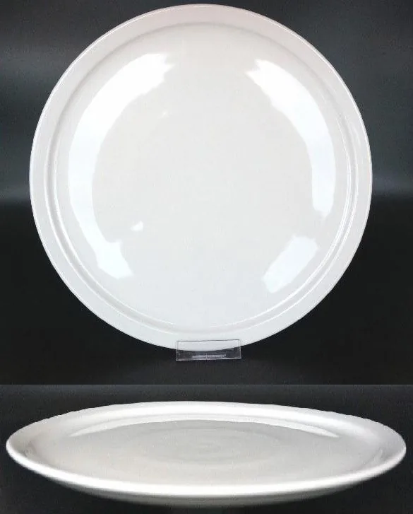 12" Pizza Plate - Porcelain-Royal White
