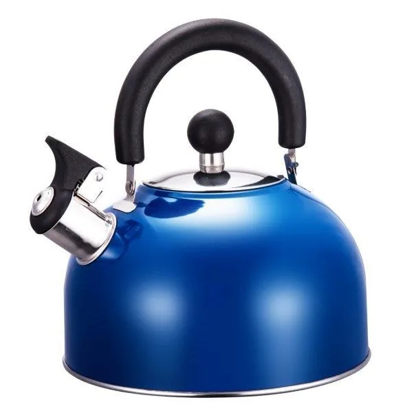 Tea Kettle 2.5L. Whistling Blue Color