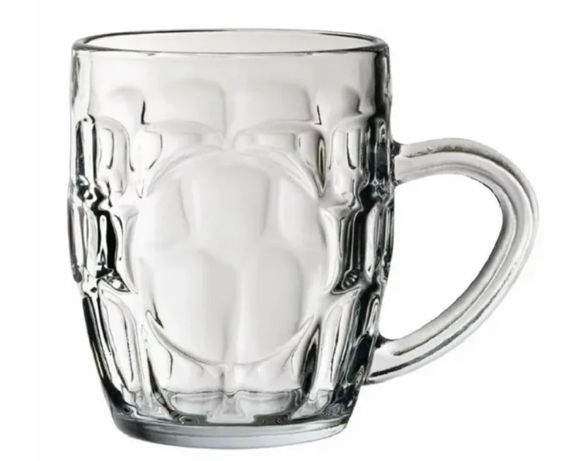 17 oz Beer Mug Glass