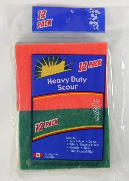 Scouring Pad - 12 Pack