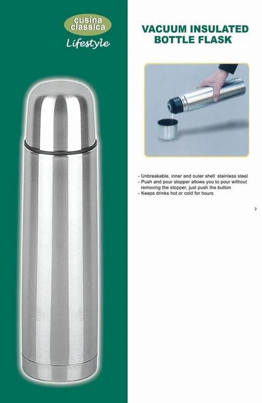 500 ml - 0.5 L Stainless Steel Vaccum Flask